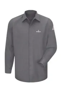 NVHomes - Bulwark® Men's 7Oz Ct2 Gripper Front Shirt