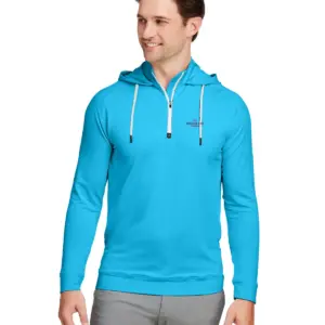 Heartland Homes - Swannies Golf Unisex Vandyke Quarter-Zip Hooded Sweatshirt