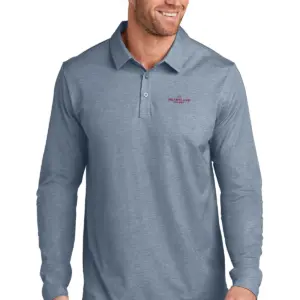 Heartland Homes - TravisMathew Oceanside Heather Long Sleeve Polo