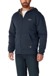 Heartland Homes - Dickies Men's Fleece-Lined Full-Zip Hooded Sweatshirt