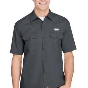 NVR Mortgage - Dickies Men's FLEX Short-Sleeve Twill Work Shirt