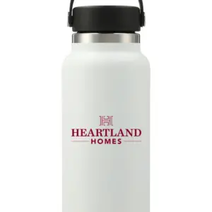 Heartland Homes - Hydro Flask® Wide Mouth 32oz Bottle with Flex Cap