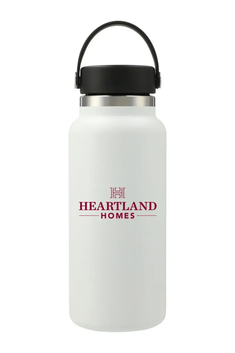 Heartland Homes - Hydro Flask® Wide Mouth 32oz Bottle with Flex Cap