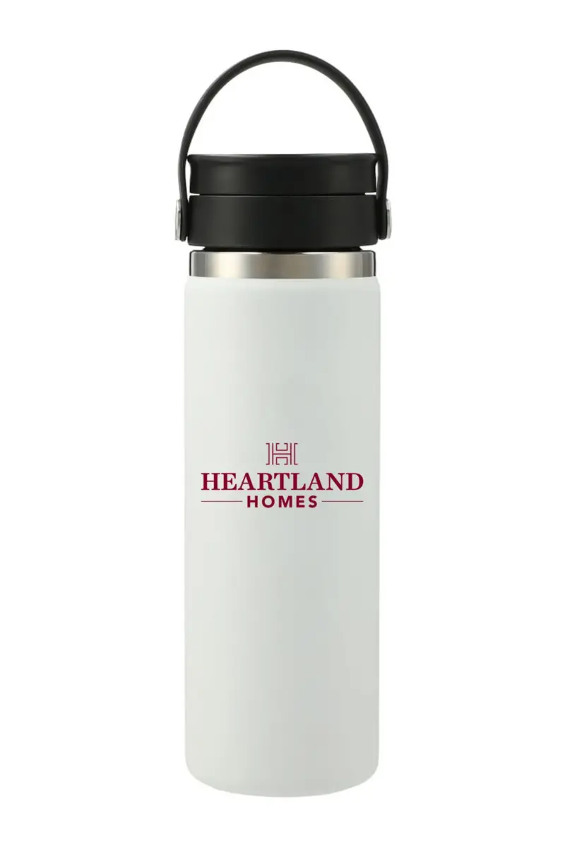 Heartland Homes - Hydro Flask® Wide Mouth 20 oz Bottle with Flex Sip Lid™