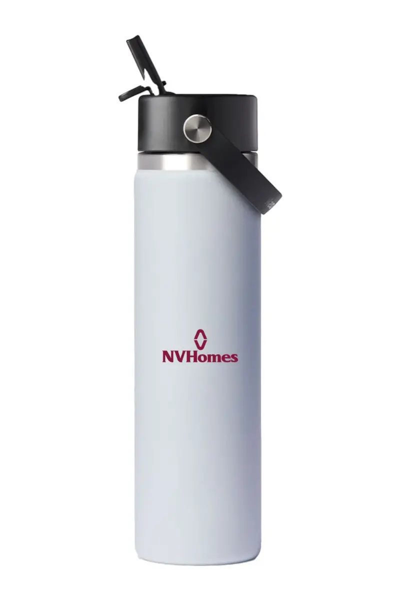 NVHomes - Hydro Flask® Wide Mouth 24oz Bottle with Flex Straw Cap