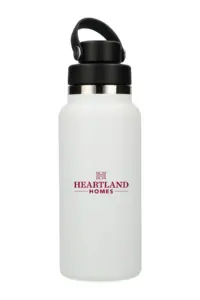 Heartland Homes - Hydro Flask® Wide Mouth 32oz Bottle with Flex Chug Cap