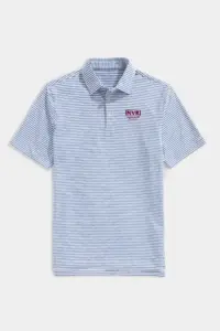 NVR Settlement Services - Vinyevard Vines Men's Blank Heathered Winstead Stripe Sankaty Polo