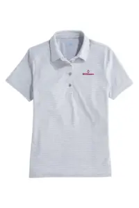 NVHomes - Vineyard Vines Women's Destin Striped Sankaty Polo