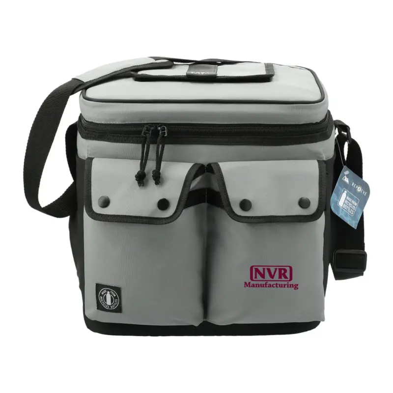 NVR Manufacturing - Arctic Zone® Repreve® 24 Can Double Pocket Cooler