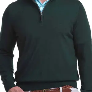 Heartland Homes - Fairway & Greene Men's Baruffa Quarter-Zip Windsweater