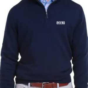NVR Inc - Fairway & Greene Men's Baruffa Quarter-Zip Windsweater
