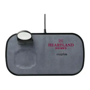 Heartland Homes - mophie® 3-in-1 Fabric Wireless Charging Pad