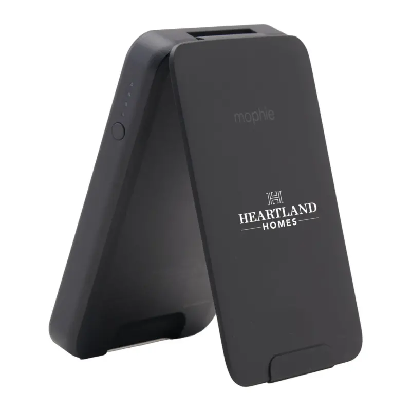 Heartland Homes - mophie® Snap+5000 mAh Wireless Power Bank w/ Stand