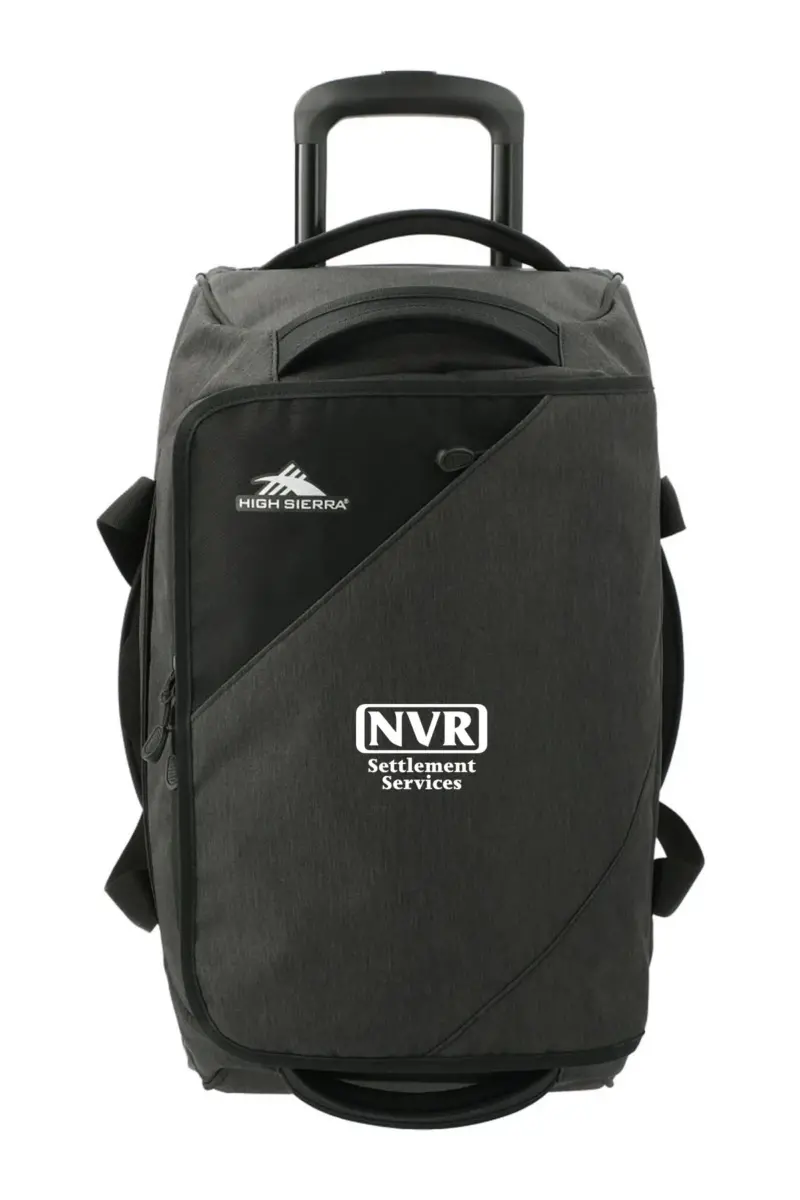 NVR Settlement Services - High Sierra Forester RPET 22" Wheeled Duffle Bag