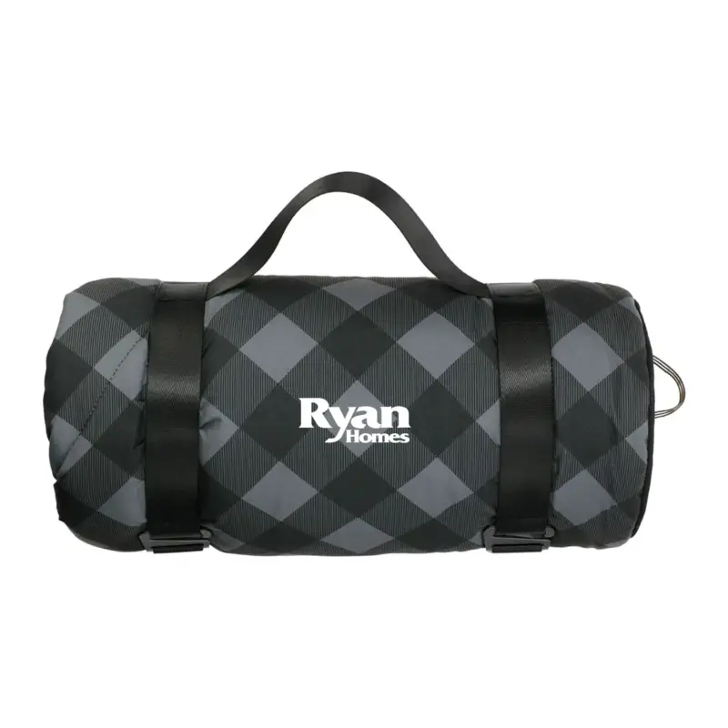 Ryan Homes - High Sierra Roll-Up Puffy Sherpa Blanket