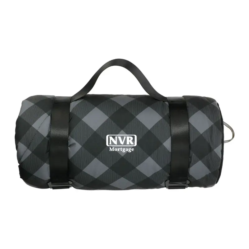 NVR Mortgage - High Sierra Roll-Up Puffy Sherpa Blanket