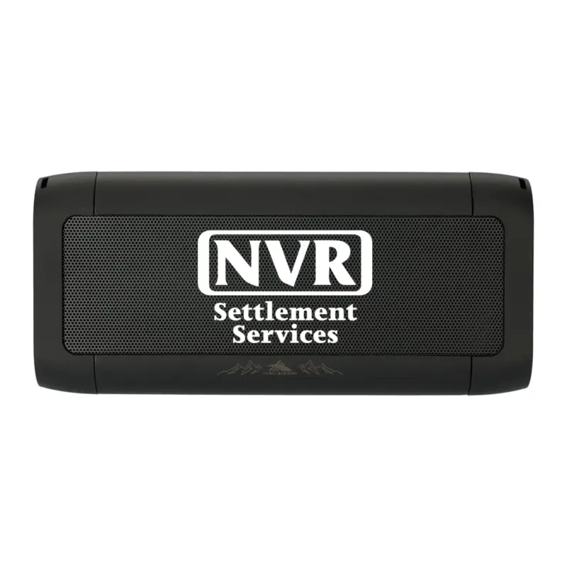 NVR Settlement Services - High Sierra IPX7 Waterproof Outdoor Bluetooth Speaker & Wireless PowerBank