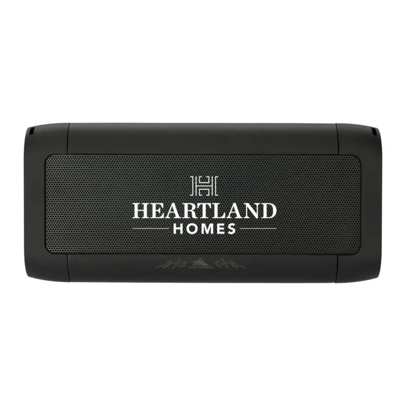 Heartland Homes - High Sierra IPX7 Waterproof Outdoor Bluetooth Speaker & Wireless PowerBank