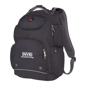 NVR Manufacturing - Wenger Odyssey TSA Recycled 17" Computer Backpack