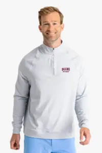 NVR Mortgage - Southern Tide Men's Cruiser Heather Quarter-Zip