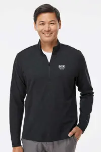 NVR Settlement Services - Adidas® 3-Stripes Quarter-Zip Sweater