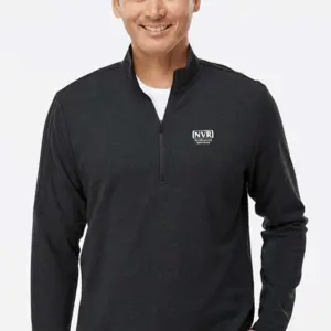 NVR Settlement Services - Adidas® 3-Stripes Quarter-Zip Sweater