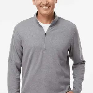 NVR Settlement Services - Adidas® 3-Stripes Quarter-Zip Sweater