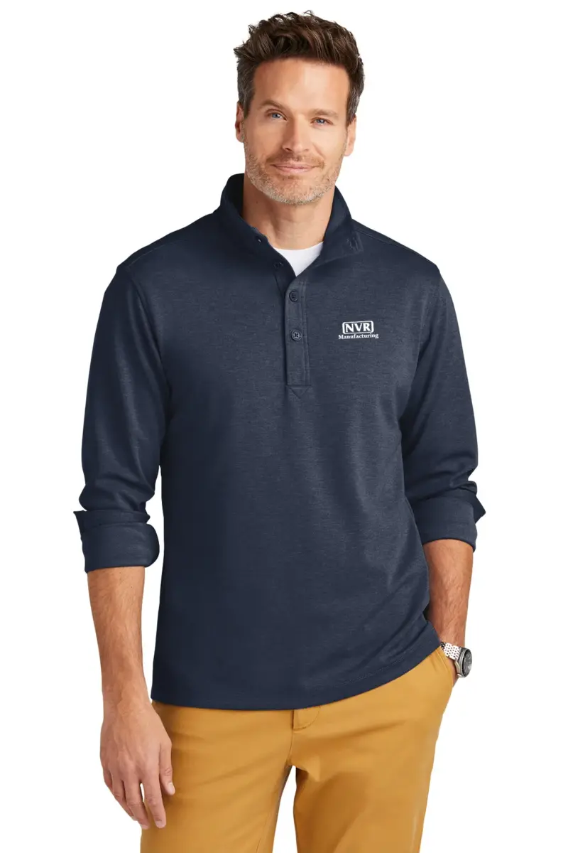 NVR Manufacturing - Brooks Brothers® Mid-Layer Stretch 1/2-Button