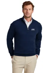 NVR Manufacturing - Brooks Brothers® Cotton Stretch 1/4-Zip Sweater