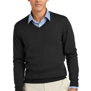 NVR Manufacturing - Brooks Brothers ® Washable Merino V-Neck Sweater