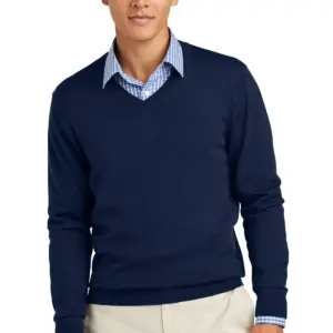 NVR Manufacturing - Brooks Brothers ® Washable Merino V-Neck Sweater