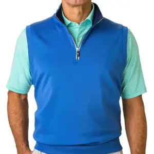 NVHomes - Fairway & Greene Men's Tech Solid Quarter-Zip Vest