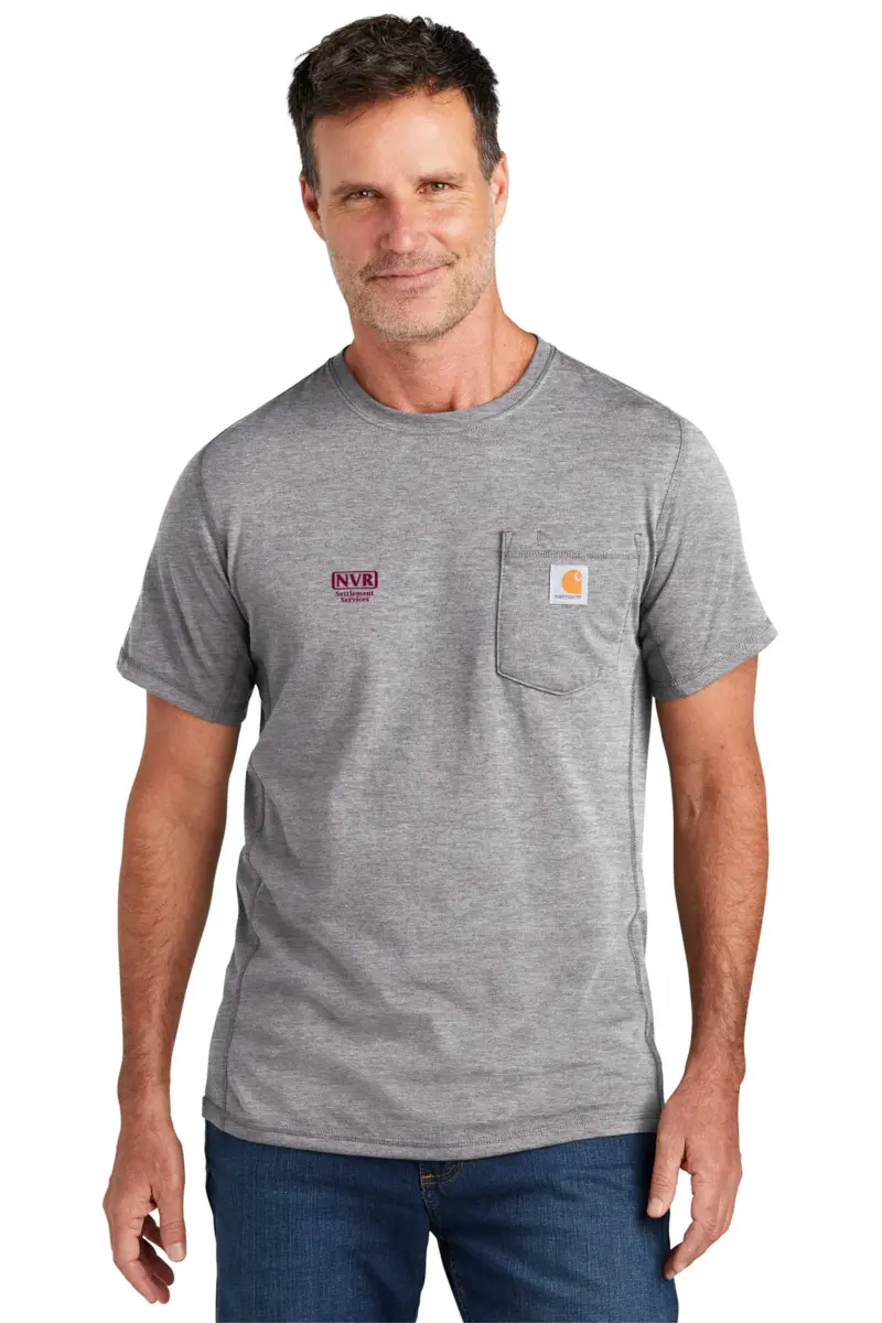 NVR Settlement Services - Carhartt Force® Short Sleeve Pocket T-Shirt