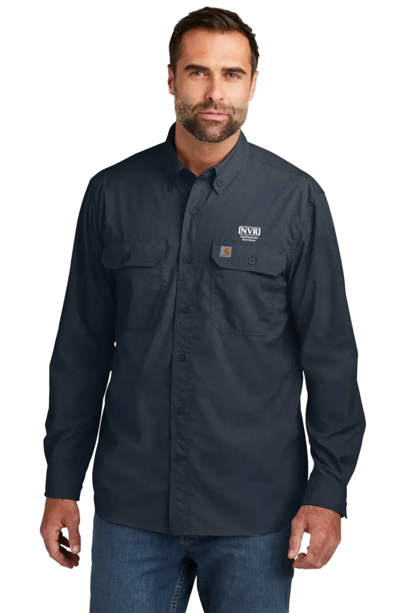 NVR Settlement Services - Carhartt Force® Solid Long Sleeve Shirt