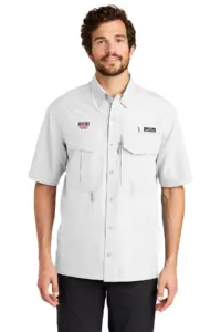 NVR Settlement Services - Eddie Bauer® Short Sleeve Performance Fishing Shirt