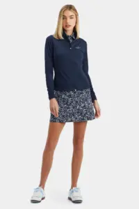 Heartland Homes - G/FORE Women's Silky Tech Nylon Ruched Full-Zip Layer