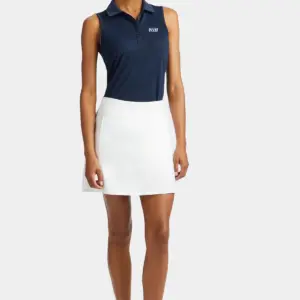 NVR Inc - G/FORE Women's Pleated Collar Tech Pique Sleeveless Polo