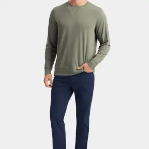 NVR Manufacturing - G/FORE Men's Luxe Crewneck Mid Layer