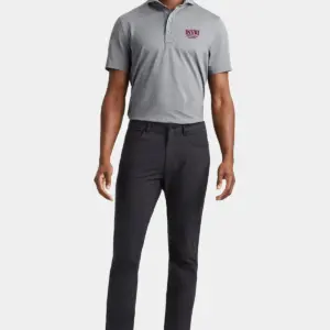 NVR Settlement Services - G/FORE Men's Melange Rib Gusset Tech Pique Polo