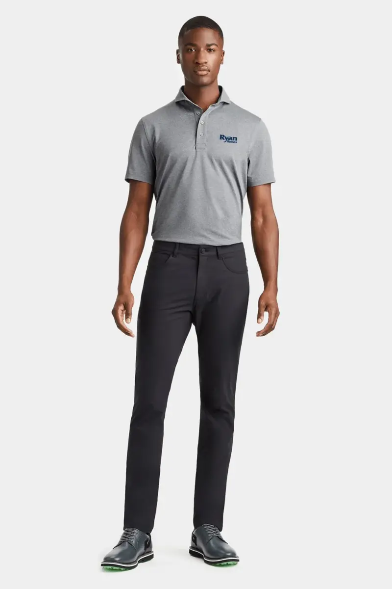 Ryan Homes - G/FORE Men's Melange Rib Gusset Tech Pique Polo