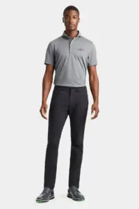 Heartland Homes - G/FORE Men's Melange Rib Gusset Tech Pique Polo