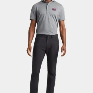 NVR Mortgage - G/FORE Men's Melange Rib Gusset Tech Pique Polo