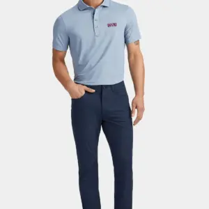 NVR Inc - G/FORE Men's Rib Gusset Melange Ice Nylon Polo
