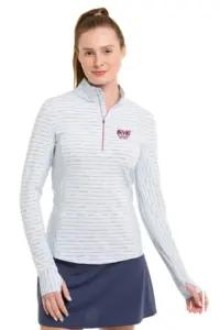 NVR Settlement Services - Zero Restriction Women's Renae Quarter-Zip Mock Neck