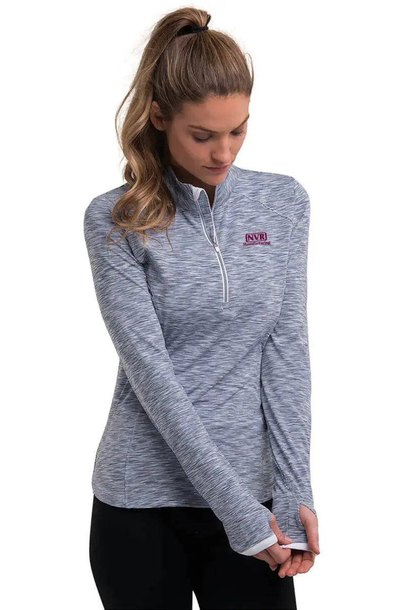 NVR Manufacturing - Zero Restriction Women's Shae Mock Neck Quarter-Zip