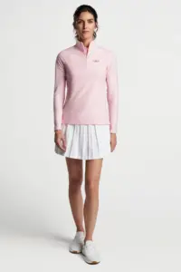 Heartland Homes - Peter Millar Women's Melange Raglan Sleeve Perth Layer Quarter-Zip