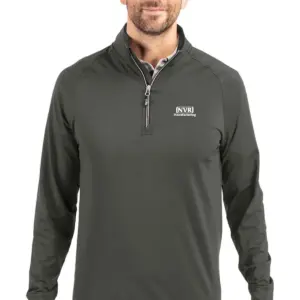 NVR Manufacturing - Cutter & Buck Adapt Eco Knit Stretch Recycled Mens Quarter Zip Pullover