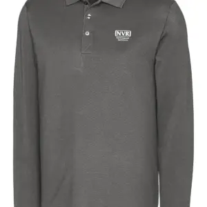 NVR Settlement Services - Cutter & Buck Advantage Tri-Blend Pique Mens Long Sleeve Polo