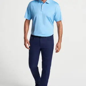 Heartland Homes - Peter Millar Men's Solid Performance Polo - Self Collar