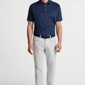 Heartland Homes - Peter Millar Men's Solid Performance Polo - Self Collar